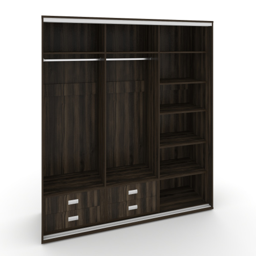 Корпус 3-х секционного шкафа высокого L=2069мм Maris SH.K3-4.1 K3 фото 7