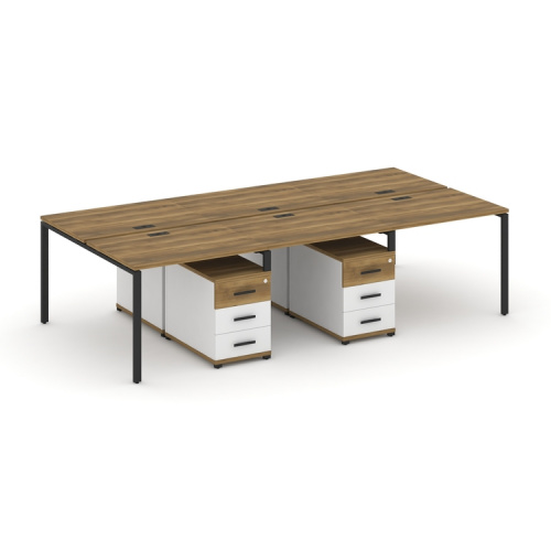 Бенч-система на 6 мест с 2 опорными тумбами Concept CN.DRS-341 фото 7 Бенч-система на 6 мест с 2 опорными тумбами Concept CN.DRS-341 фото 7