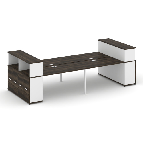 Бенч-система с опорными распашными шкафами Concept CN.DRS-271 фото 10 Бенч-система с опорными распашными шкафами Concept CN.DRS-271 фото 10