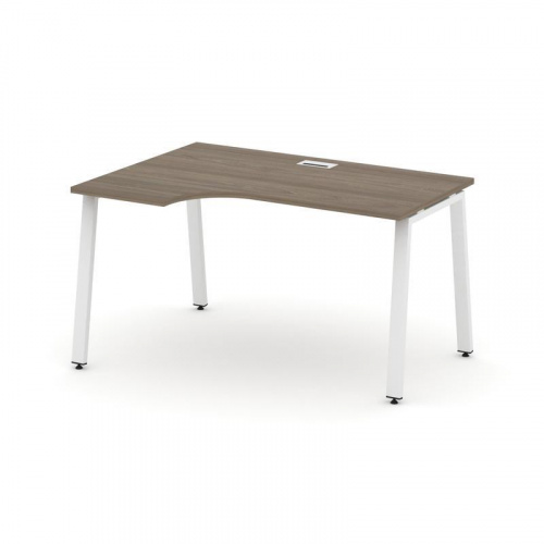 Style Project Стол рабочий эргоном. SN-6A.SPA-002(L) Дуб Наварра/Металл Белый 1580*600/980*750 фото 17 Style Project Стол рабочий эргоном. SN-6A.SPA-002(L) Дуб Наварра/Металл Белый 1580*600/980*750 фото 17