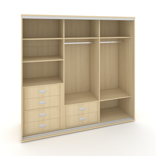 Корпус 3-х секционного шкафа низкого L=1619мм Maris SH.K3-1.2 K7 Корпус 3-х секционного шкафа низкого L=1619мм Maris SH.K3-1.2 K7