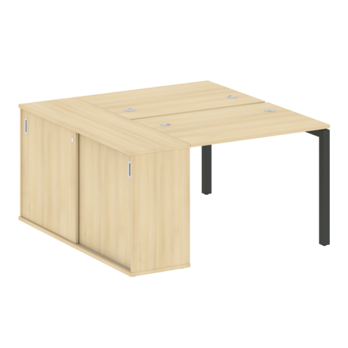 Бенч-система с шкафом-купе на П-обр. м/к Metal System Quattro 50БП.РС-СШК-1.1 фото 10 Бенч-система с шкафом-купе на П-обр. м/к Metal System Quattro 50БП.РС-СШК-1.1 фото 10