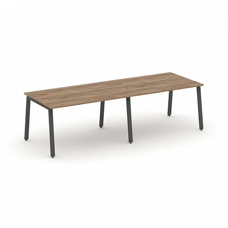 Style Project Стол переговорный SN-6A.SPRG-013.3 Дуб Табак/Металл Антрацит 2760*980*750