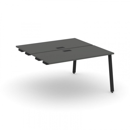 Style Project Стол-приставка к опор. элем. SN-6A.DPRS-014 Антрацит/Металл Белый 1580*1432*750 фото 4