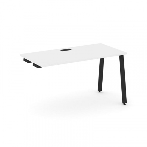 Style Project Стол-приставка к опор. элем. SN-6A.OPRS-014 Дуб Табак/Металл Белый 1580*700*750 фото 2 Style Project Стол-приставка к опор. элем. SN-6A.OPRS-014 Дуб Табак/Металл Белый 1580*700*750 фото 2