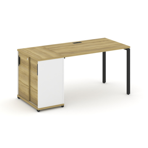 Стол офисный с опорным шкафом-купе Concept CN.SP-234 Стол офисный с опорным шкафом-купе Concept CN.SP-234