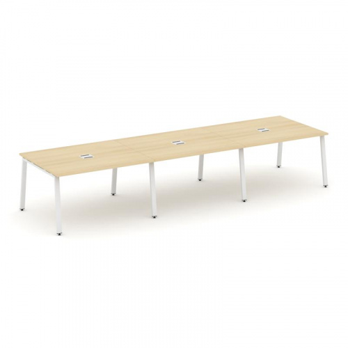 Style Project Стол переговорный SN-6A.SPRG-052 Дуб Наварра/Металл Антрацит 3540*1180*750 фото 26