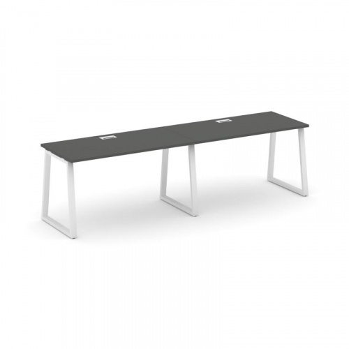 Style Project Рабочая станция 1 сторон. SN-6T1.ORS-021 Акация Лорка/Металл Антрацит/Заглушка Пластик фото 19