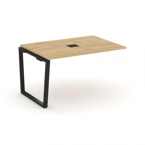 Style Project Проходной наб. элем. перег. стола SN-6T2.NSPRG-003 Акация Лорка/Металл Антрацит/Заглуш