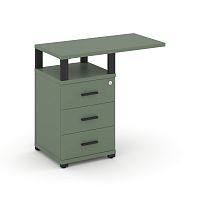 Тумба приставная с 3 ящиками Concept CN.TUS-002 B