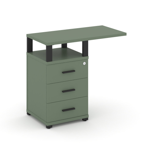 Тумба приставная с 3 ящиками Concept CN.TUS-002 B Тумба приставная с 3 ящиками Concept CN.TUS-002 B