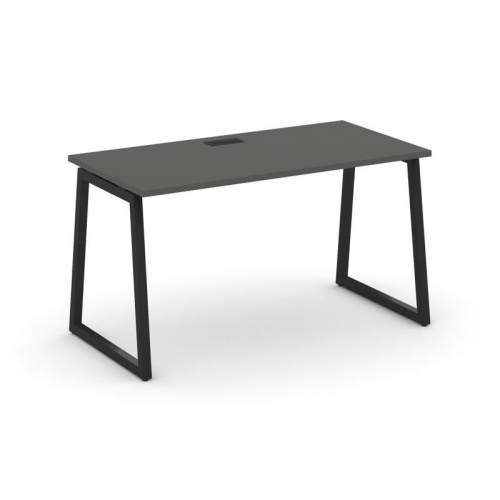 Style Project Стол письменный SN-4T1.SP-001 Акация Лорка/Металл Антрацит/Заглушка Пластик Черный 980 фото 8