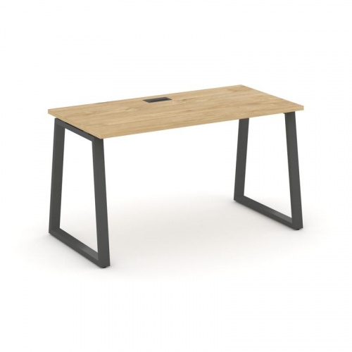 Style Project Стол письменный SN-6T1.SP-021 Акация Лорка/Металл Антрацит/Заглушка Пластик Черный 980 фото 22