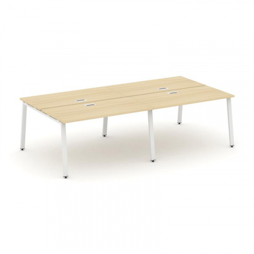 Style Project Рабочая станция 2-х сторон. SN-6A.DRS-044 Дуб Наварра/Металл Белый 3160*1432*750 фото 15