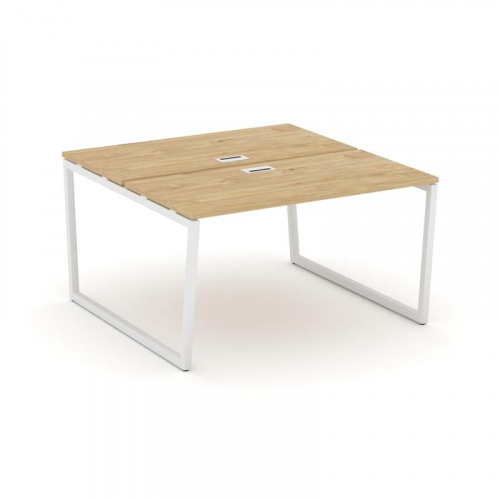 Style Project Рабочая станция 2-х сторон. SN-4T2.DRS-004 Акация Лорка/Металл Антрацит/Заглушка Пласт фото 3