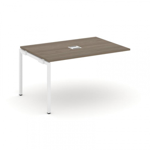 Style Project Проходной наб. элем. перег. стола SN-4P.NSPRG-004 Акация Лорка/Металл Белый 1580*980*7 фото 6