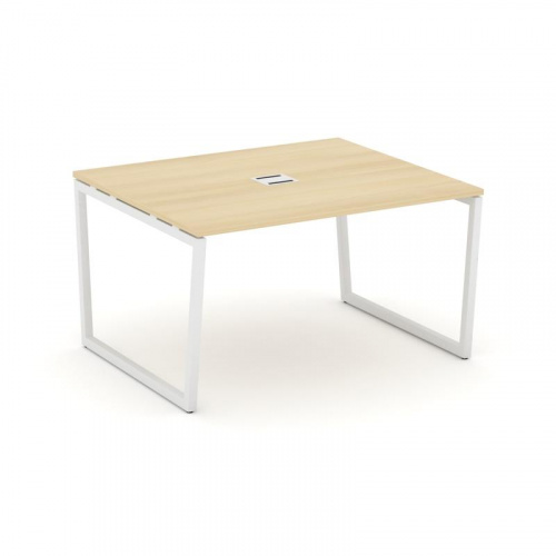 Style Project Стол переговорный SN-4T2.SPRG-032 Акация Лорка/Металл Антрацит/Заглушка Металл Антраци фото 21