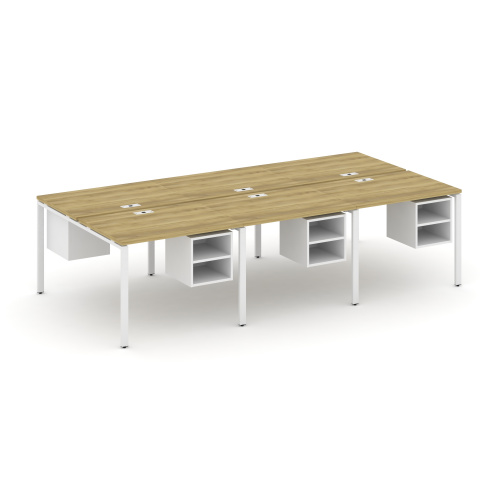 Бенч-система на 6 мест с подвесными тумбами Concept CN.DRS-145 фото 11 Бенч-система на 6 мест с подвесными тумбами Concept CN.DRS-145 фото 11