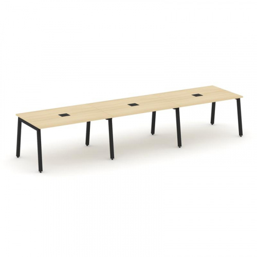 Style Project Стол переговорный SN-5A.SPRG-022 Дуб Наварра/Металл Белый 3540*980*750 фото 12 Style Project Стол переговорный SN-5A.SPRG-022 Дуб Наварра/Металл Белый 3540*980*750 фото 12