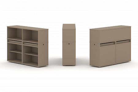 Тумба офисная (Набор №1.) Estetica ES.NB.2N-1