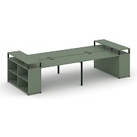 Бенч-система с опорными стеллажами Concept CN.DRS-250