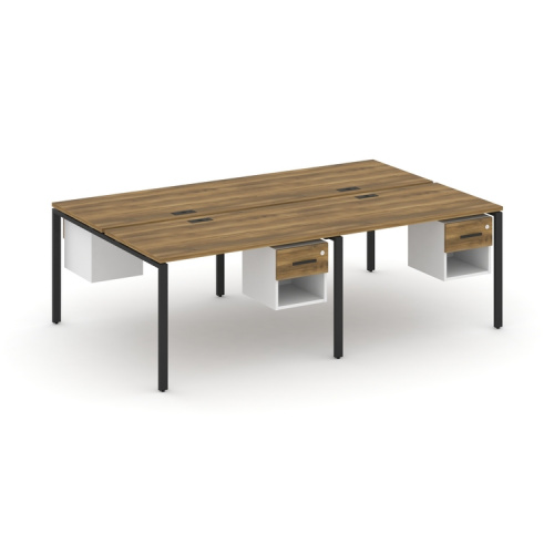 Бенч-система на 4 места с подвесными тумбами Concept CN.DRS-138 фото 7 Бенч-система на 4 места с подвесными тумбами Concept CN.DRS-138 фото 7