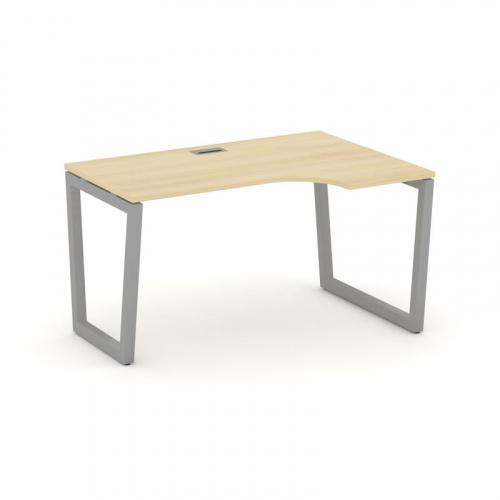 Style Project Стол рабочий эргоном. SN-5T2.SPA-021(R) Акация Лорка/Металл Антрацит/Заглушка Пластик фото 20