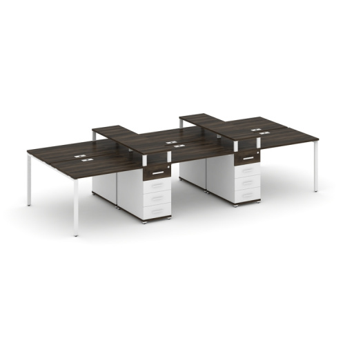 Бенч-система на 6 мест с 2 опорными тумбами Concept CN.DRS-465 фото 10 Бенч-система на 6 мест с 2 опорными тумбами Concept CN.DRS-465 фото 10