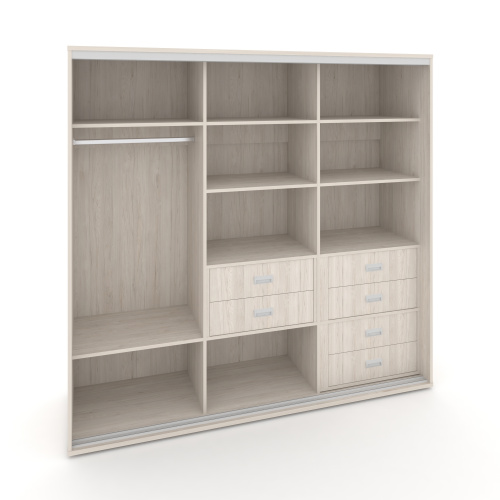 Корпус 3-х секционного шкафа низкого L=2669мм Maris SH.K3-8.2 K3 фото 5 Корпус 3-х секционного шкафа низкого L=2669мм Maris SH.K3-8.2 K3 фото 5