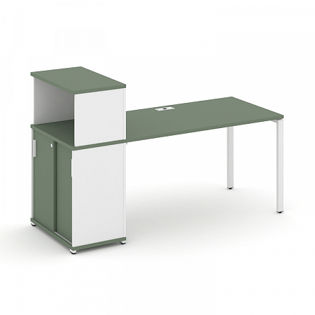 Стол офисный с опорным шкафом-купе Concept CN.SP-237