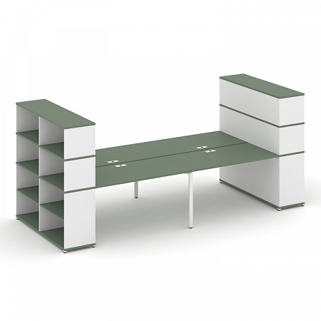 Бенч-система с опорными стеллажами Concept CN.DRS-259
