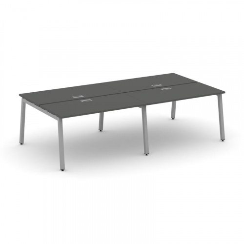 Style Project Рабочая станция 2-х сторон. SN-5A.DRS-044 Антрацит/Металл Антрацит 3160*1432*750 фото 12