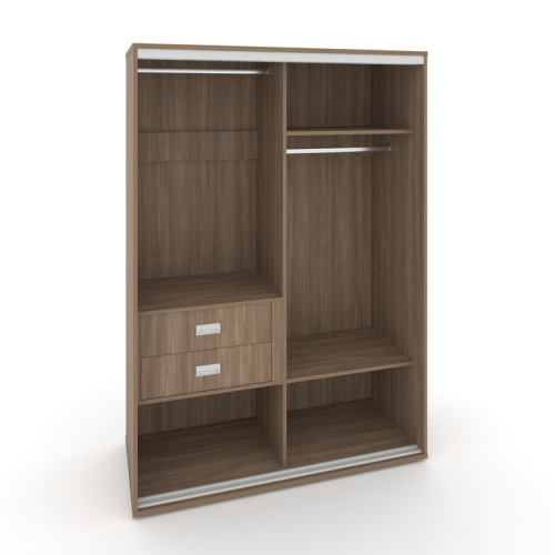 Корпус 2-х секционного шкафа низкого L=1700мм Maris SH.K2-7.2 K4 фото 4