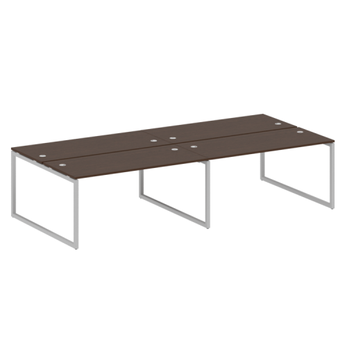 Бенч-система на 4 места на О-обр. м/к Metal System Quattro 40БО.СМ-4.4  фото 5