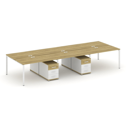 Бенч-система на 6 мест с 2 опорными тумбами Concept CN.DRS-343 фото 11 Бенч-система на 6 мест с 2 опорными тумбами Concept CN.DRS-343 фото 11