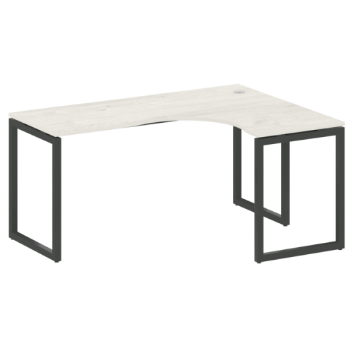 Стол криволинейный правый на О-обр. м/к Metal System Quattro 40БО.СА-4 (R) фото 5