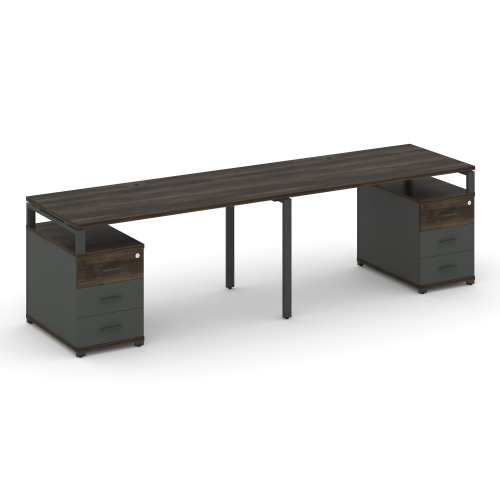 Бенч-система на 2 места с 2 опорными тумбами Concept CN.ORS-319 фото 3