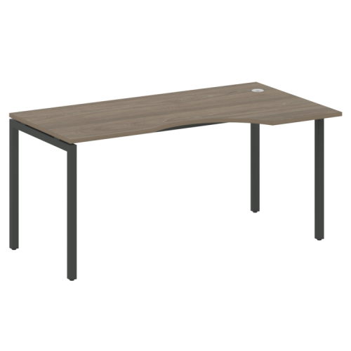 Стол криволинейный правый на П-обр. м/к Metal System Quattro 40БП.СА-1 (R) фото 2 Стол криволинейный правый на П-обр. м/к Metal System Quattro 40БП.СА-1 (R) фото 2