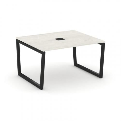 Style Project Стол переговорный SN-5T2.SPRG-032 Акация Лорка/Металл Антрацит/Заглушка Металл Антраци фото 6