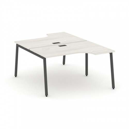 Style Project Рабочая станция эргоном. SN-4A.DRPA-012 Дуб Табак/Металл Антрацит 1580*1432/1992*750 фото 18