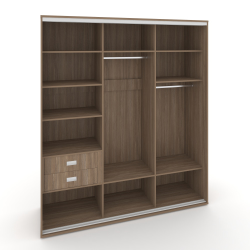 Корпус 3-х секционного шкафа высокого L=2519мм Maris SH.K3-7.1 K5 фото 6