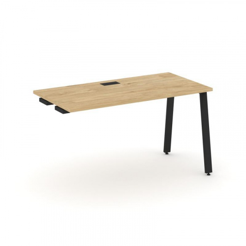 Style Project Стол-приставка к опор. элем. SN-6A.OPRS-014 Дуб Табак/Металл Белый 1580*700*750 фото 6 Style Project Стол-приставка к опор. элем. SN-6A.OPRS-014 Дуб Табак/Металл Белый 1580*700*750 фото 6