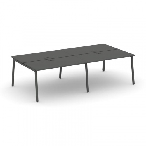 Style Project Рабочая станция 2-х сторон. SN-4A.DRS-054 Дуб Табак/Металл Антрацит 3160*1632*750 фото 24