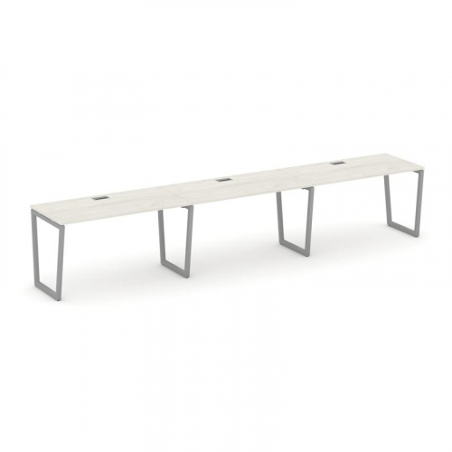 Style Project Рабочая станция 1 сторон. SN-4T2.ORS-031 Акация Лорка/Металл Антрацит/Заглушка Пластик фото 11