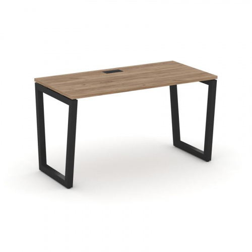 Style Project Стол письменный SN-5T2.SP-015 Акация Лорка/Металл Антрацит/Заглушка Пластик Черный 178 фото 9