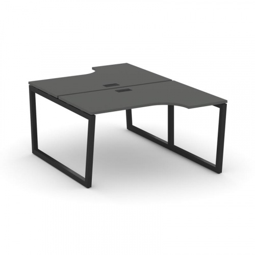 Style Project Рабочая станция эргоном. SN-5T2.DRPA-002 Акация Лорка/Металл Антрацит/Заглушка Пластик фото 5