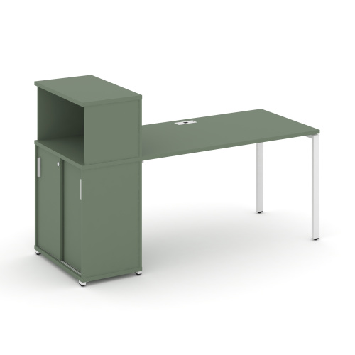 Стол офисный с опорным шкафом-купе Concept CN.SP-238 Стол офисный с опорным шкафом-купе Concept CN.SP-238