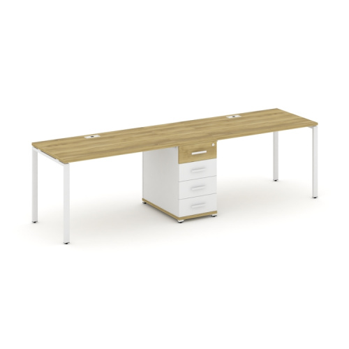 Бенч-система на 2 места с 1 опорной тумбой Concept CN.ORS-402 фото 11