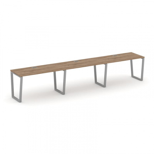 Style Project Рабочая станция 1 сторон. SN-6T2.ORS-031 Акация Лорка/Металл Антрацит/Заглушка Пластик фото 10