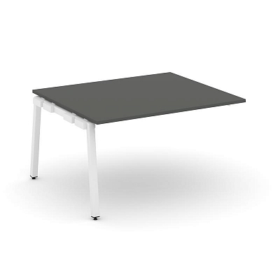 Style Project Проходной наб. элем. перег. стола SN-5A.NSPRG-032.3 Антрацит/Металл Белый 1180*1180*75